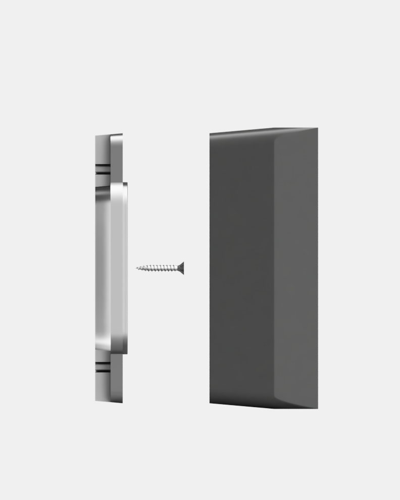 Ring PRO video Doorbell 2" brick molding spacer. Mounting bracket