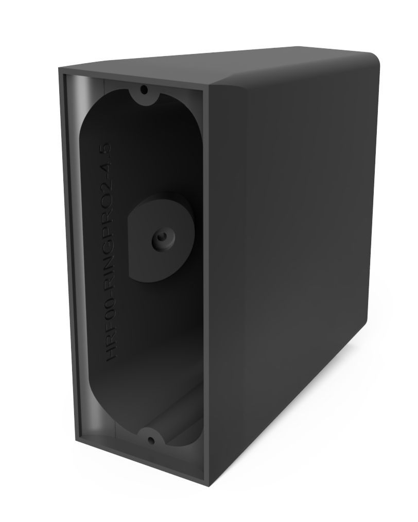 Ring PRO2 video doorbell oversized spacer. 4" / 4.5" / 5" Mounting bracket