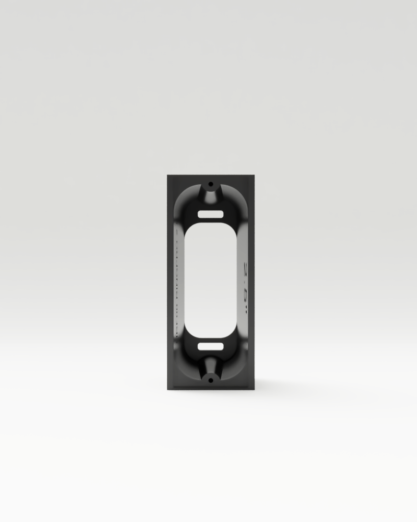 Ring Video Doorbell Wired 2021 5AT3T5 custom spacer. Mounting bracket 0.5"-3.5"