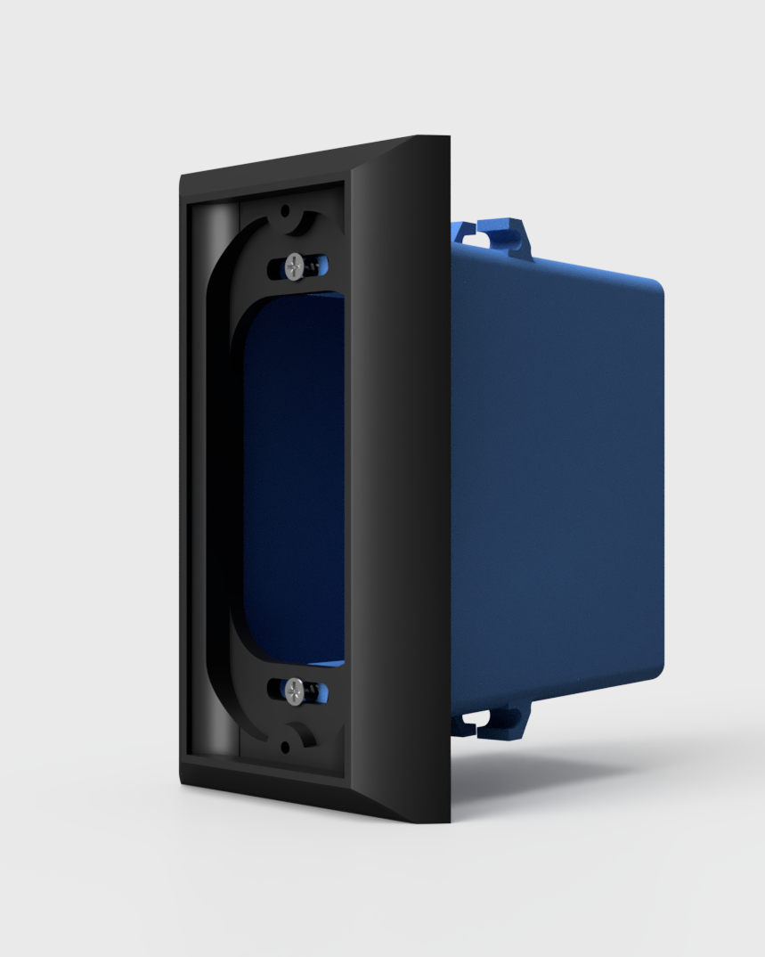 Ring PRO 2 video Doorbell 0.5" wall plate spacer. Mounting bracket