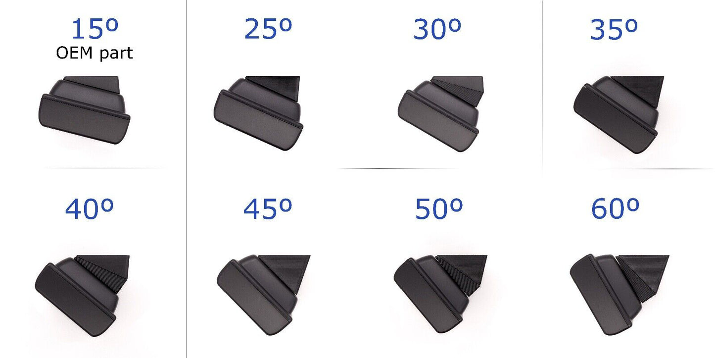 Eufy Mounting wedge bundle (30º, 45º, 60º) for Wireless Eufy Doorbell T8210