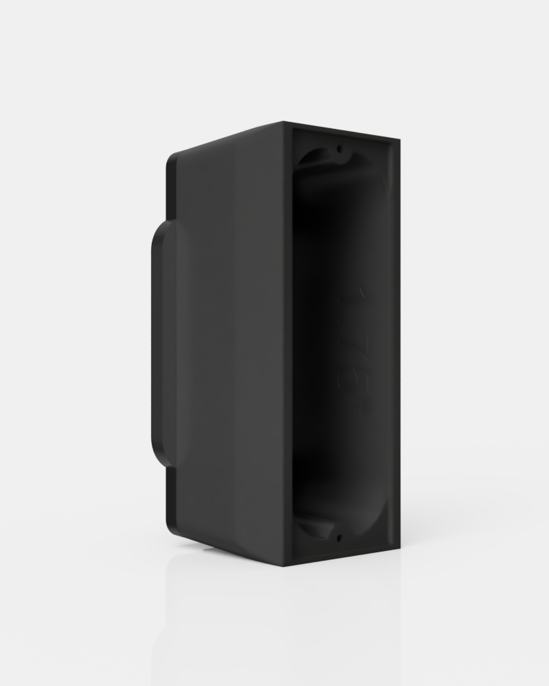 Ring PRO video Doorbell 2" brick molding spacer. Mounting bracket