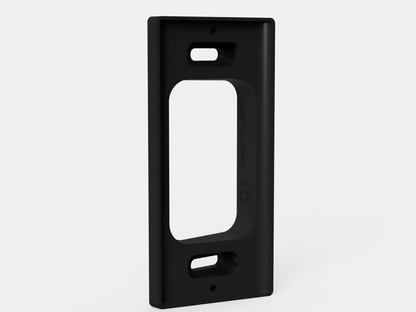15° Angled Mount for Ring Wired Doorbell (5AT3T5) — Improved View Bracket