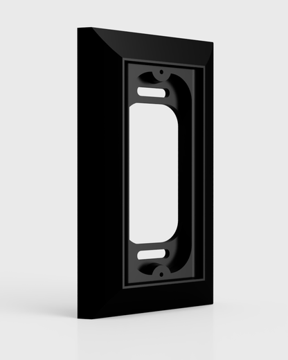 Ring Wired Doorbell (5AT3T5) 0.5” Wall Plate Adapter — Clean Retrofit Finish