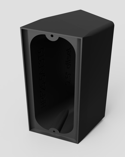 Ring Wired Doorbell (5AT3T5) 25° Angled Spacer Mount — For Recessed Walls