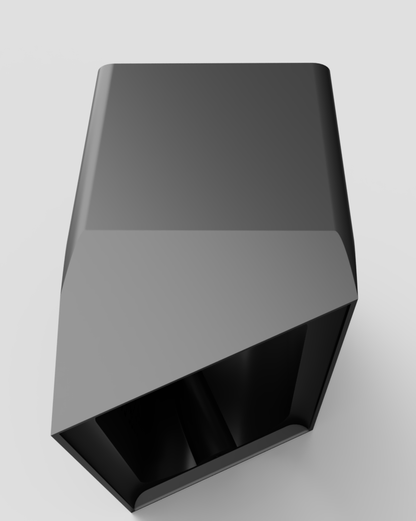 Ring Wired Doorbell (5AT3T5) 25° Angled Spacer Mount — For Recessed Walls