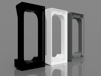 Ring Wired Doorbell (5AT3T5) Dutch Lap Siding Bracket — Fits 4-inch Panels (0°)