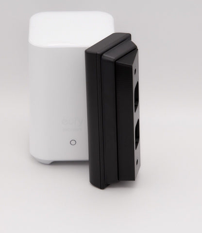Eufy T8210 Battery Doorbell 25° Angle Wedge Mount — Side-Angle Bracket