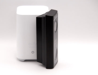 Eufy T8210 Battery Doorbell 25° Angle Wedge Mount — Side-Angle Bracket