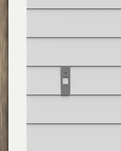 T8203 Eufy 2K dual camera vertical wedge for 5" wide siding panels 5.5° incline