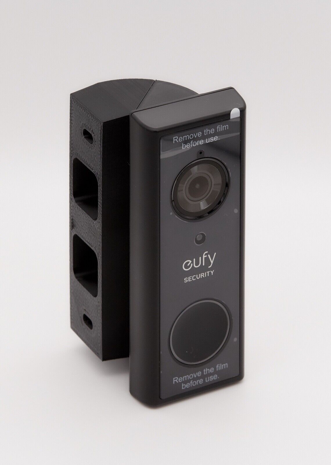 Eufy S220 Doorbell 90º mounting wedge for battery-powered doorbell.