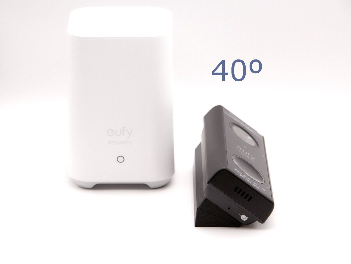 E8210 Eufy Doorbell mounting wedge full bundle 25º,30º,35º,40º,45º,50º,60º