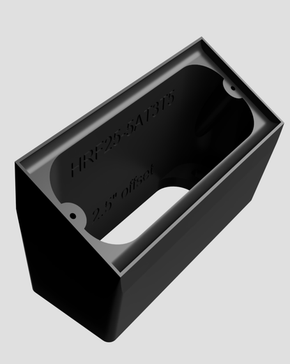 Ring Wired Doorbell (5AT3T5) 25° Angled Spacer Mount — For Recessed Walls