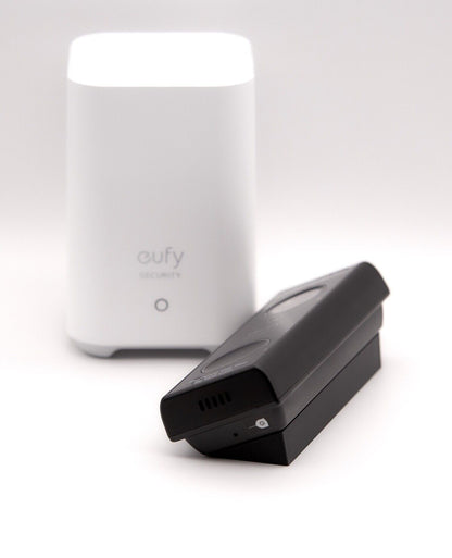 Eufy T8210 Battery Doorbell 25° Angle Wedge Mount — Side-Angle Bracket