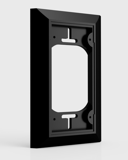 Wall Plate Adapter for Ring Battery Doorbell (5F97F2) – Covers Wall Marks