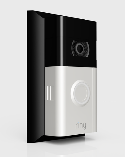 Ring Battery Doorbell Pro / Plus 0.5” Wall Plate Adapter — Covers Wall Marks