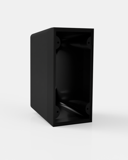 Custom-Depth Spacer Mount for Ring Battery Doorbell (5F97F2) — 0.5”–3.5” (Formerly “2nd Gen”)