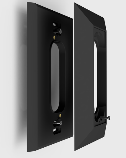 Ring Wired Doorbell Plus (1st Gen) Intercom Adapter Plate — NuTone & M&S Retrofit — Hidden Screws