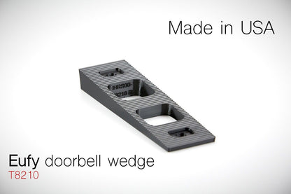 5.5° Vertical Wedge for Eufy E8210 / T8210 Battery Doorbell — Tilt Mount (Screws Included)