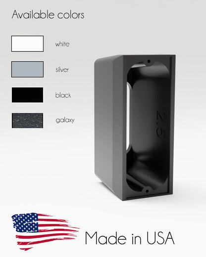 Custom-Depth Spacer Mount for Ring Wired Doorbell Plus (1st Gen) (Ring Doorbell Pro) – 0.5” to 3”