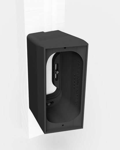 15° Recessed-Wall Spacer (2.5” Offset) + Brick Molding Adapter for Ring Wired Doorbell Pro (2nd Gen) (Pro 2)