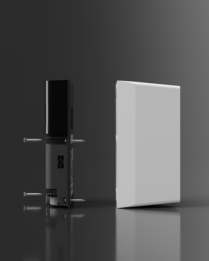Custom-Depth Spacer Mount for Ring Battery Doorbell Pro – 0.5” to 3.5” (Spacer Only)