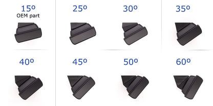Eufy E8210 / T8210 Doorbell Angle Wedge Set — Full Bundle (25°, 30°, 35°, 40°, 45°, 50°, 60°)