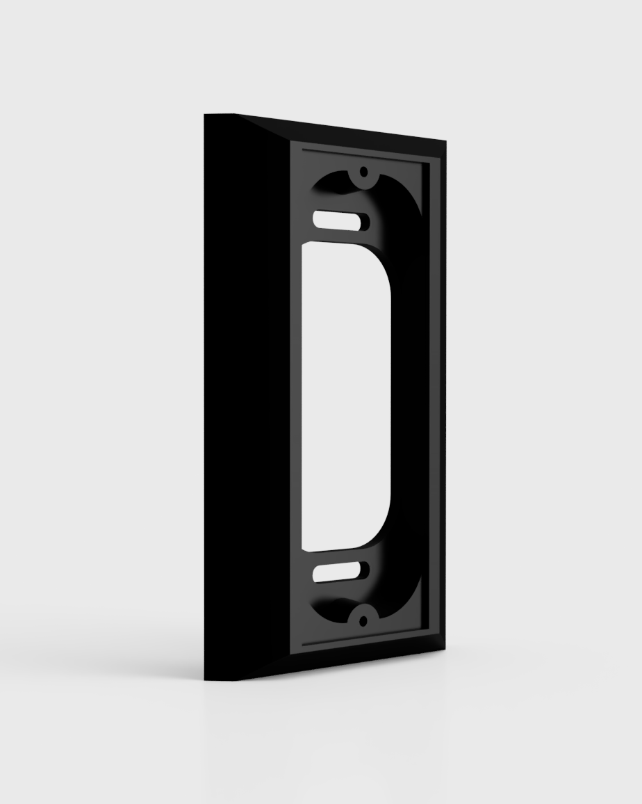 Ring PRO video Doorbell 0.5" wall plate spacer. Mounting bracket