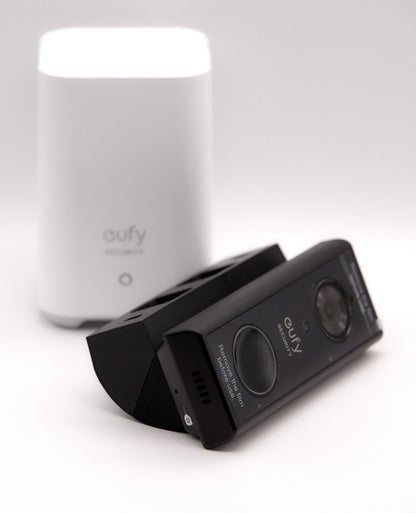 Eufy S220 Battery Doorbell 90° Mounting Wedge — Corner Bracket (Screws Included)