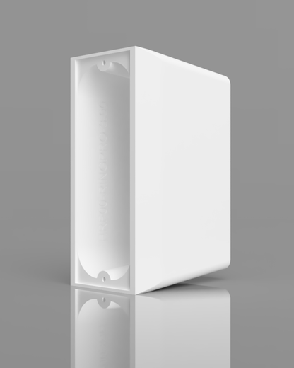Custom-Depth Spacer Mount for Ring Wired Doorbell Plus (1st Gen) (Ring Doorbell Pro) – 0.5” to 3”