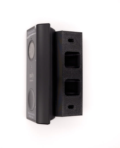 Eufy S220 Battery Doorbell 90° Mounting Wedge — Corner Bracket (Screws Included)