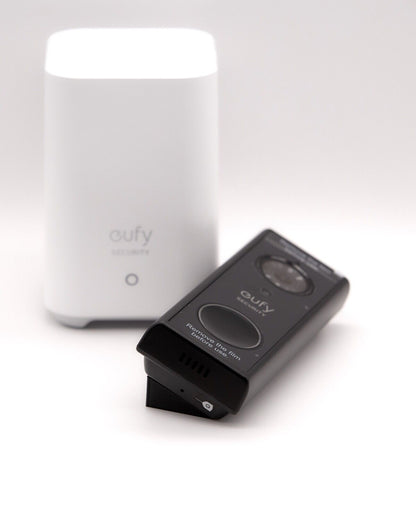 Eufy T8210 Battery Doorbell 25° Angle Wedge Mount — Side-Angle Bracket
