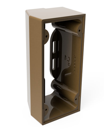2” Brick Molding Spacer for Ring Battery Doorbell (5F97F2 / 5UM5E5) — Mounting Bracket