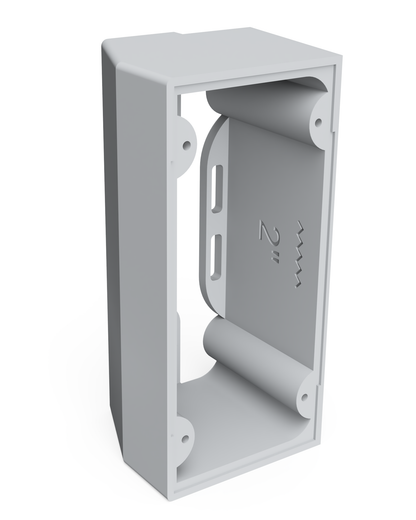 2” Brick Molding Spacer for Ring Battery Doorbell (5F97F2 / 5UM5E5) — Mounting Bracket
