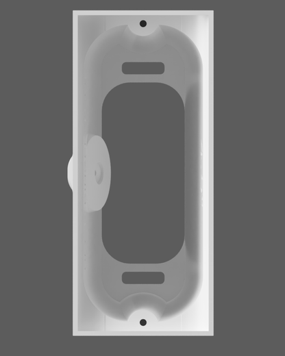 Ring Wired Doorbell Pro (2nd Gen) Oversized Spacer Mount — 4” / 4.5” / 5” Depth Options