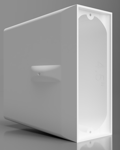 Ring Wired Doorbell Pro (2nd Gen) Oversized Spacer Mount — 4” / 4.5” / 5” Depth Options