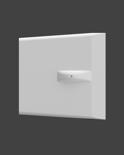 Ring Wired Doorbell Pro (2nd Gen) Oversized Spacer Mount — 4” / 4.5” / 5” Depth Options