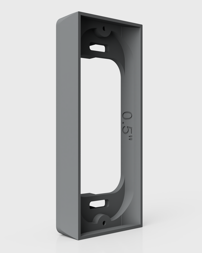 0.5” Brick Molding Spacer for Ring Wired Doorbell Pro (2nd Gen) (Pro 2) — Mounting Bracket