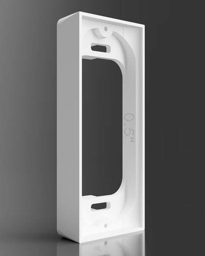 0.5” Brick Molding Spacer for Ring Wired Doorbell Pro (2nd Gen) (Pro 2) — Mounting Bracket