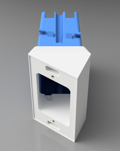 Ring Video Doorbell Elite (1st Gen) 35° Mounting Wedge — Side Angle Bracket