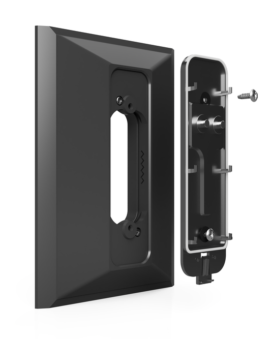 Blink Video Doorbell (2023 Release) Intercom Retrofit Adapter for NuTone/M&S – Hidden Screws, 0° Straight View