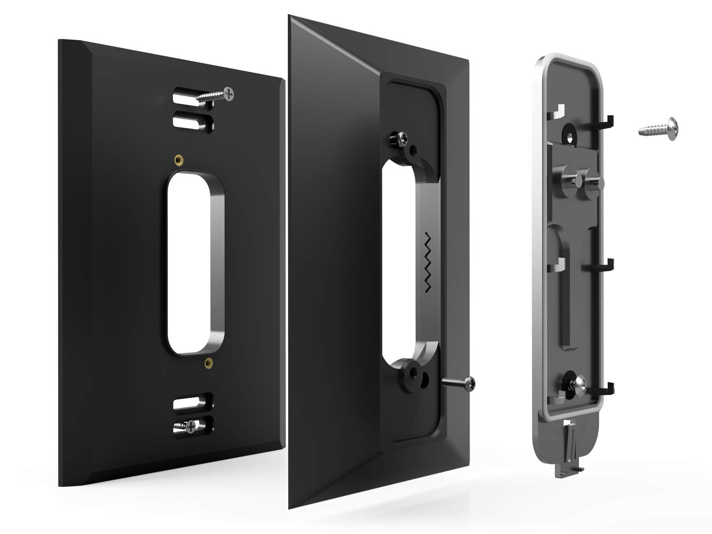 Blink Video Doorbell (2023 Release) Intercom Retrofit Adapter for NuTone/M&S – Hidden Screws, 0° Straight View