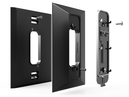 Blink Video Doorbell (2023 Release) Intercom Retrofit Adapter for NuTone/M&S – Hidden Screws, 0° Straight View