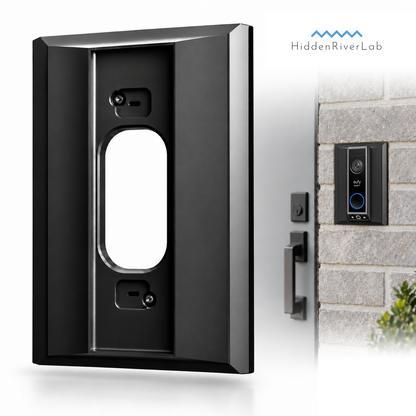 6.5" x 4.75" NuTone / M&S Intercom Retrofit Adapter for eufy Video Doorbell E340