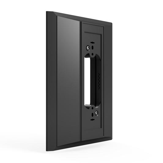 6.5” x 4.75” NuTone / M&S Intercom Retrofit Adapter for Ring Battery Doorbell Pro & Plus (2nd Gen)