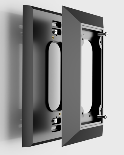 Ring Battery Doorbell (5F97F2) Intercom Adapter Plate – NuTone & M&S Retrofit – Hidden Screws