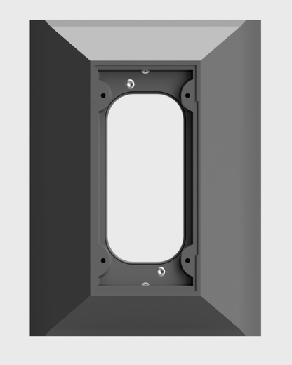 Ring Battery Doorbell (5F97F2) Intercom Adapter Plate – NuTone & M&S Retrofit – Hidden Screws