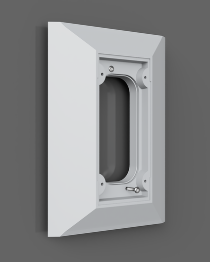 Ring Battery Doorbell (5F97F2) Intercom Adapter Plate – NuTone & M&S Retrofit – Hidden Screws
