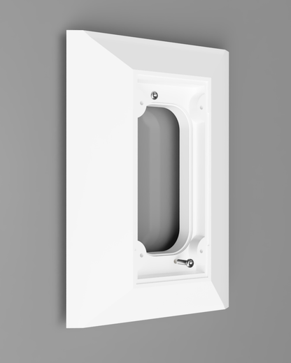 Ring Battery Doorbell (5F97F2) Intercom Adapter Plate – NuTone & M&S Retrofit – Hidden Screws