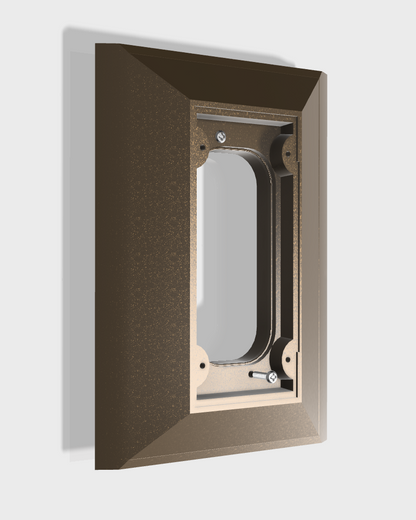 Ring Battery Doorbell (5F97F2) Intercom Adapter Plate – NuTone & M&S Retrofit – Hidden Screws